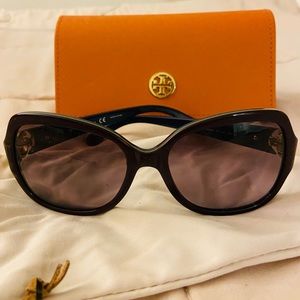 Authentic Tory Burch Sun Glasses with box